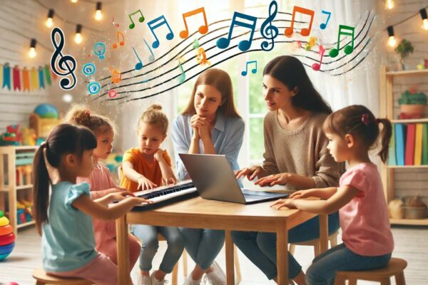 Musik am PC kreieren mit Kindern